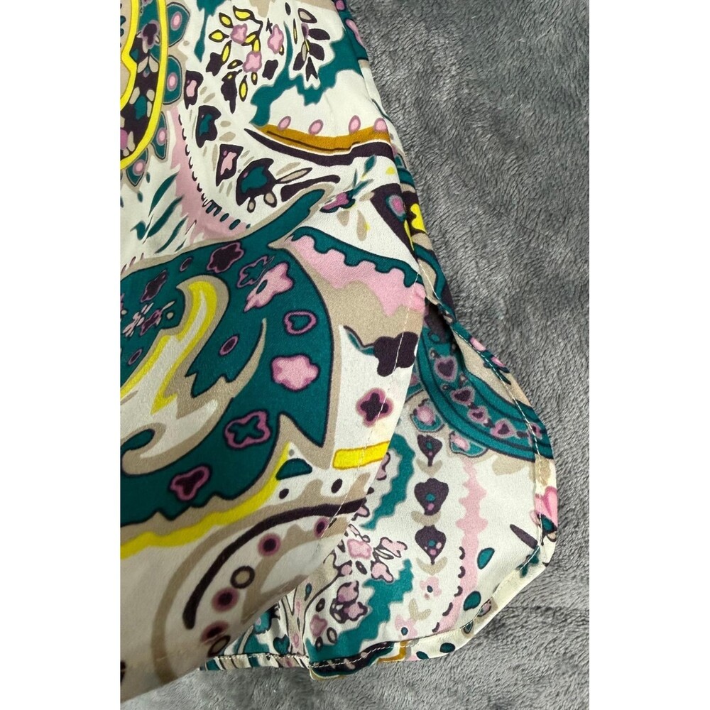 Talbots Button Up Top Size Small Lightweight Whit… - image 10